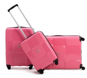 tripp raspberry suitcase