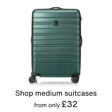 Shop Medium Suitcases from only £32