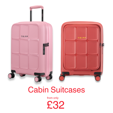 Shop cabin suitcases from only £29.50