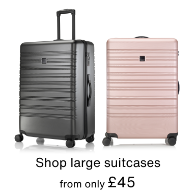 Shop large suitcases from only £45