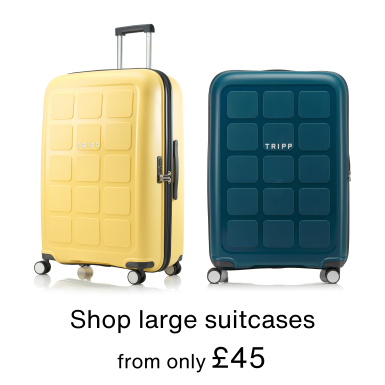 Shop large suitcases from only £45
