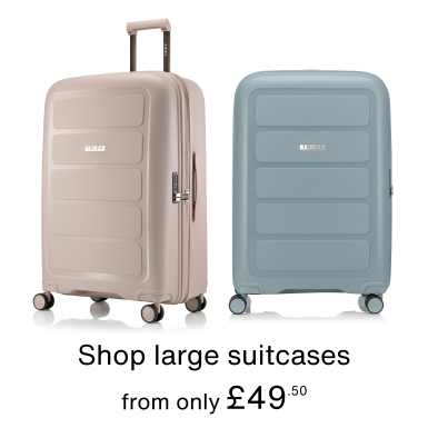 Shop large suitcases from only £49.50