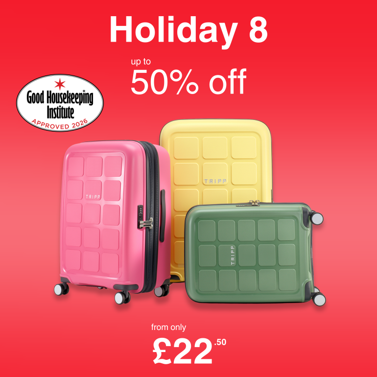 Shop Holiday 8 from only £22.50. Good Housekeeping Approved. 
