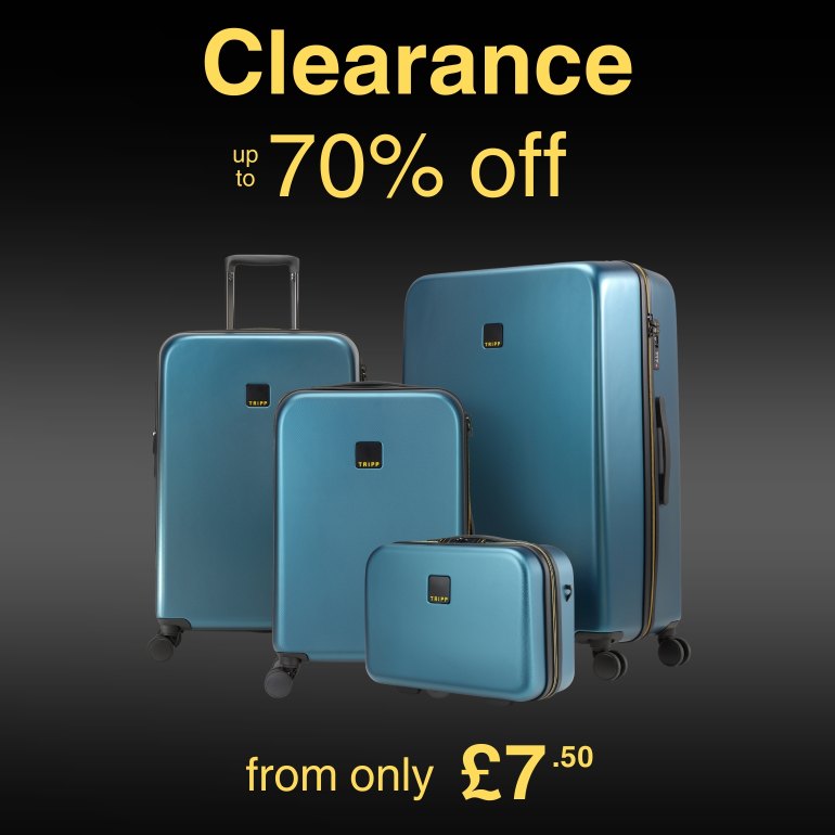 Shop Clearance lines, from only £7.50