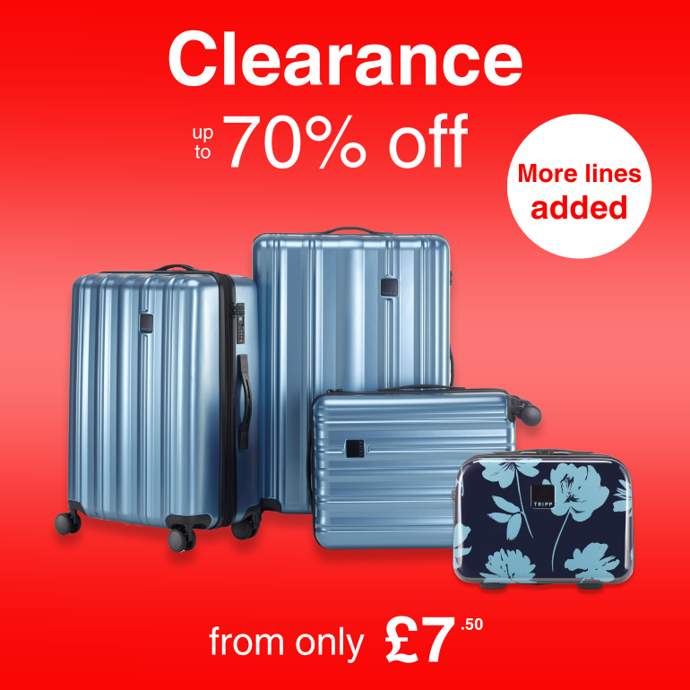 Shop Clearance lines, from only £7.50