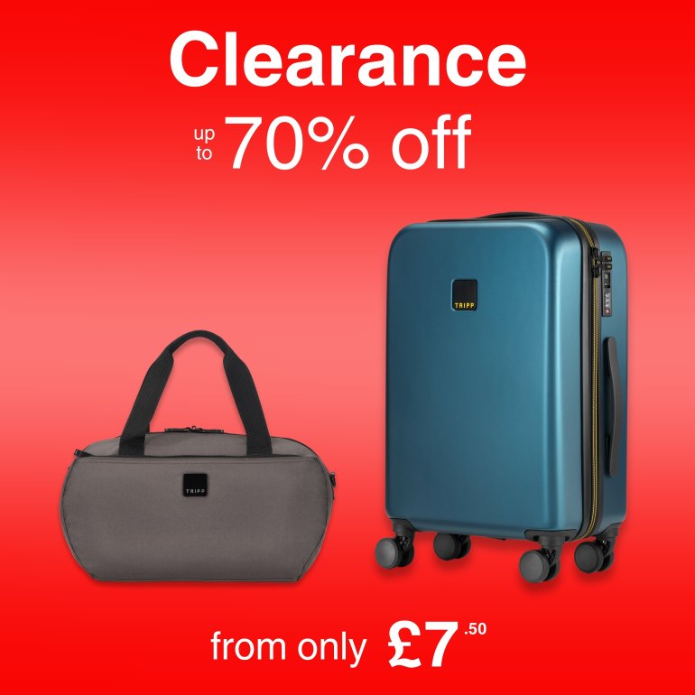 Shop Clearance lines, from only £7.50