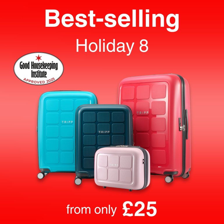 Shop Best-selling Holiday 8, from only £25. Good Housekeeping Approved luggage