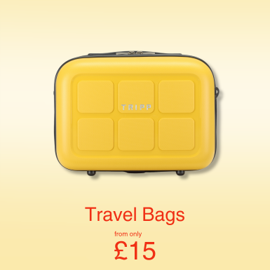 Shop Travel Bags from only £15
