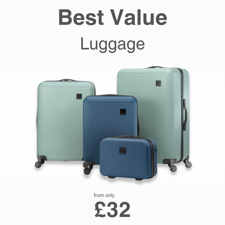 Shop Best Value Luggage