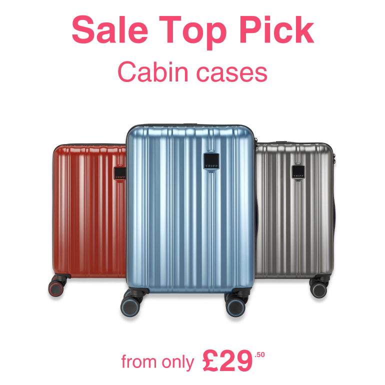Sale Top Pick! Cabin suitcases from only £29.50