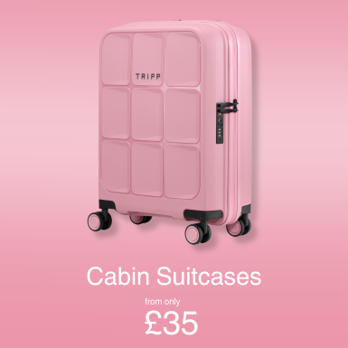 Shop Cabin Suitcases from only £29.50