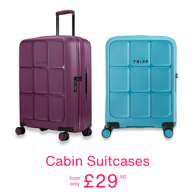 Shop Cabin Suitcases from only £29.50