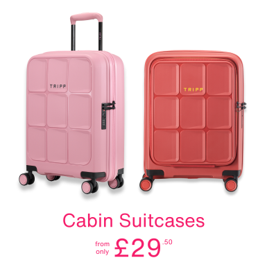 Shop Cabin Suitcases from only £29.50
