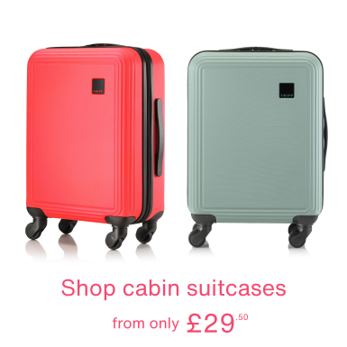 Shop Cabin Suitcases from only £29.50