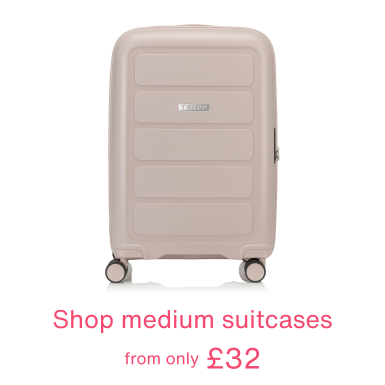 Shop Medium Suitcases from only £32