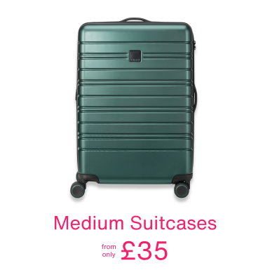 Shop Medium Suitcases from only £35