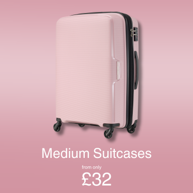 Shop Medium Suitcases from only £35