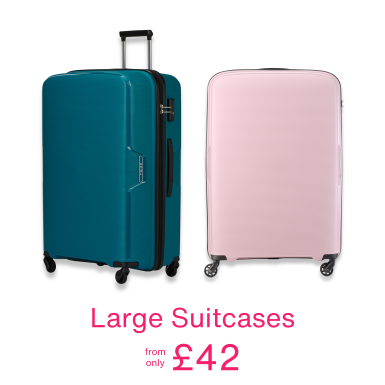 Shop Large Suitcases from only £42