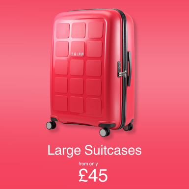 Shop Large Suitcases from only £42