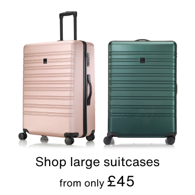 Shop Large Suitcases from only £45