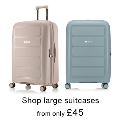 Shop Large Suitcases from only £45