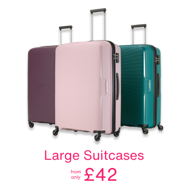 Shop Large Suitcases from only £42