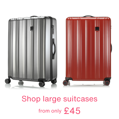 Shop Large Suitcases from only £45