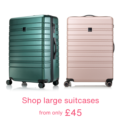 Shop Large Suitcases from only £45