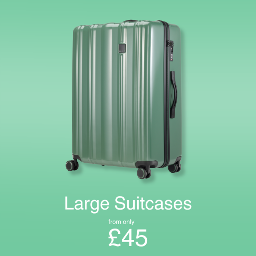 Shop Large Suitcases from only £42