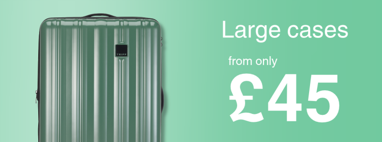 Shop Large Suitcases from only £42