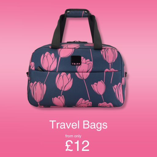 Shop travel bags, from only £12