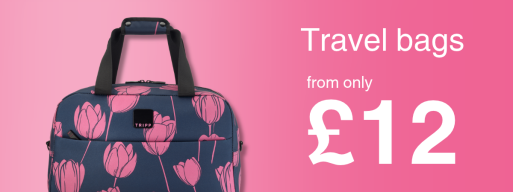 Shop travel bags, from only £12