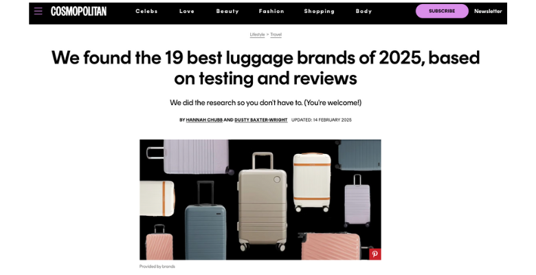 The Best Budget-Friendly Luggage For Stylish Travellers