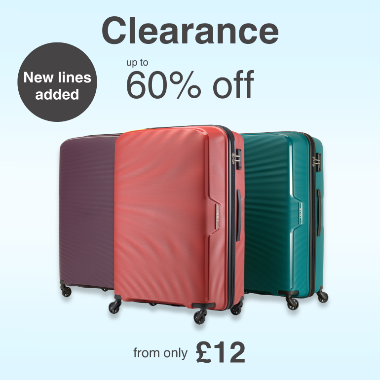 Shop Clearance, get up to 60% off, from only £12