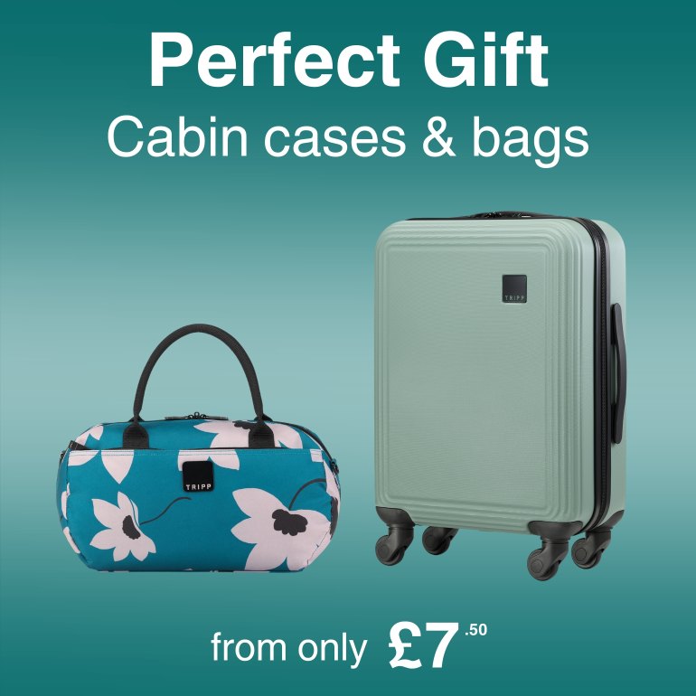 Shop Perfect Gifts! Cabins & bags from only £7.50