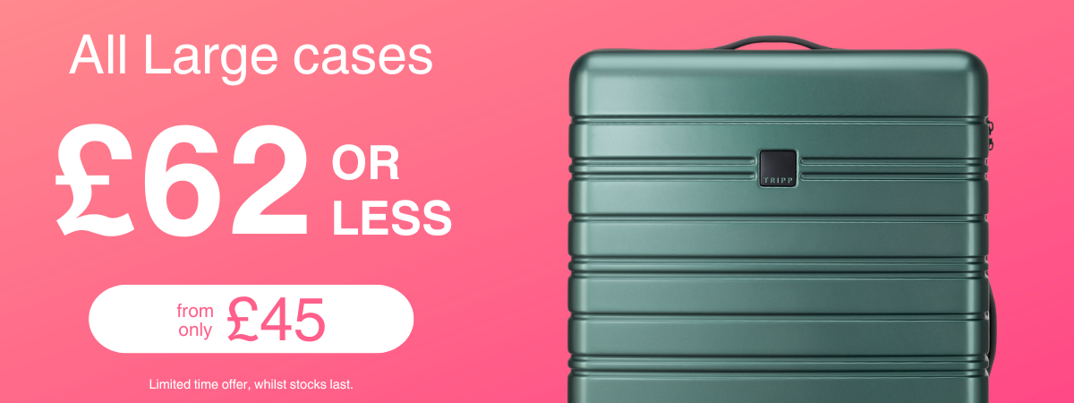 Shop Large Suitcases from only £45