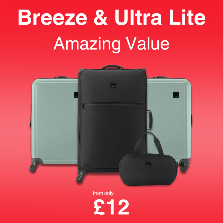 Shop Amazing value luggage, from only £12