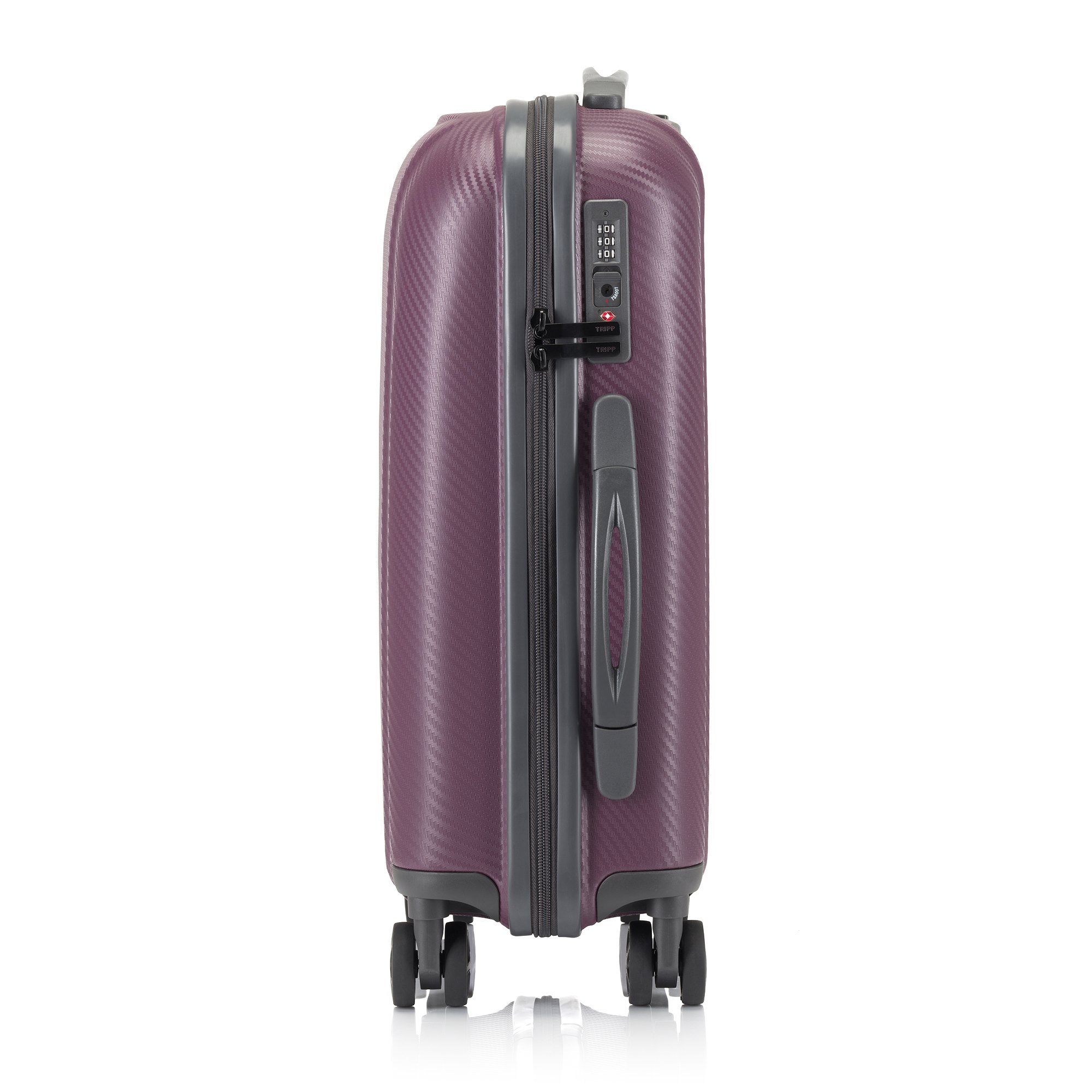 Tripp Ultimate Lite Aubergine Cabin Suitcase 55x39x20cm - Tripp Ltd