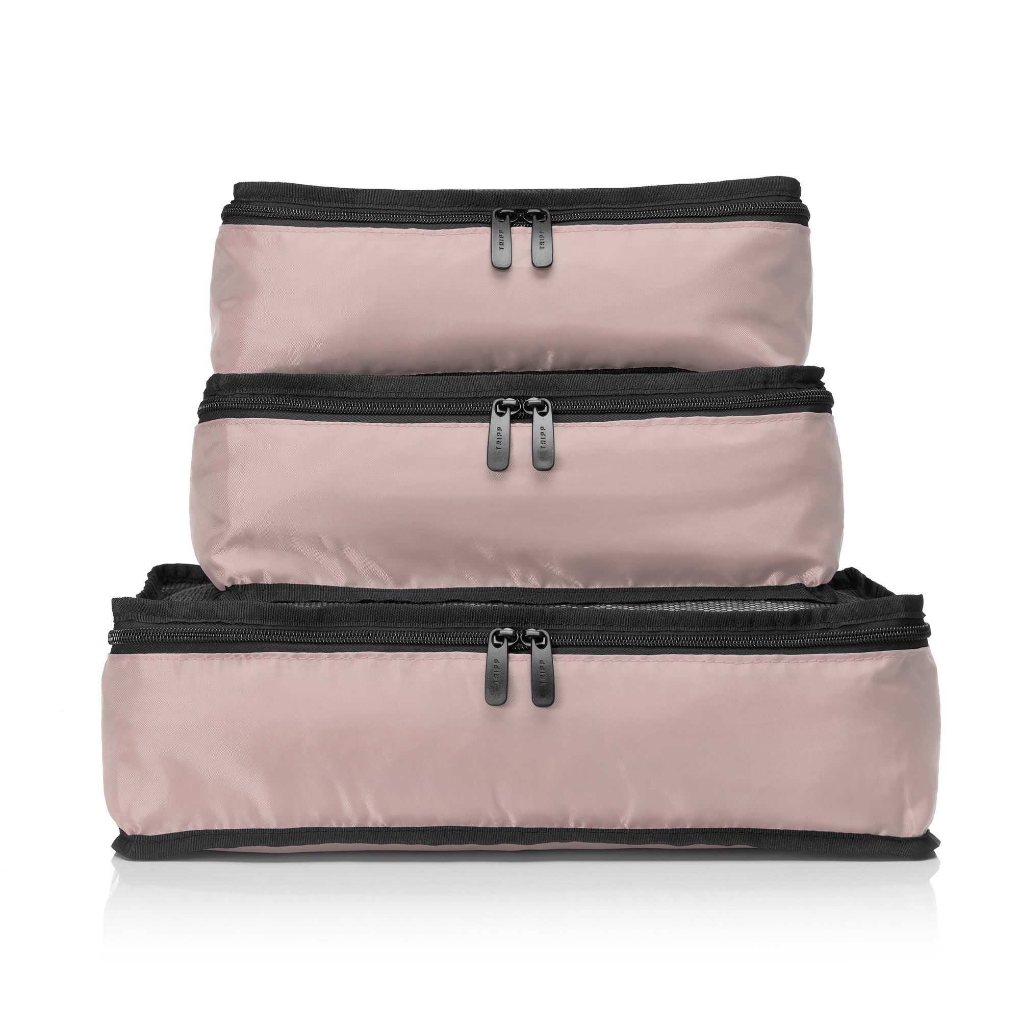 Tripp Pink Packing Cubes Set Of 3 tripp-pink-packing-cubes-set-of-3