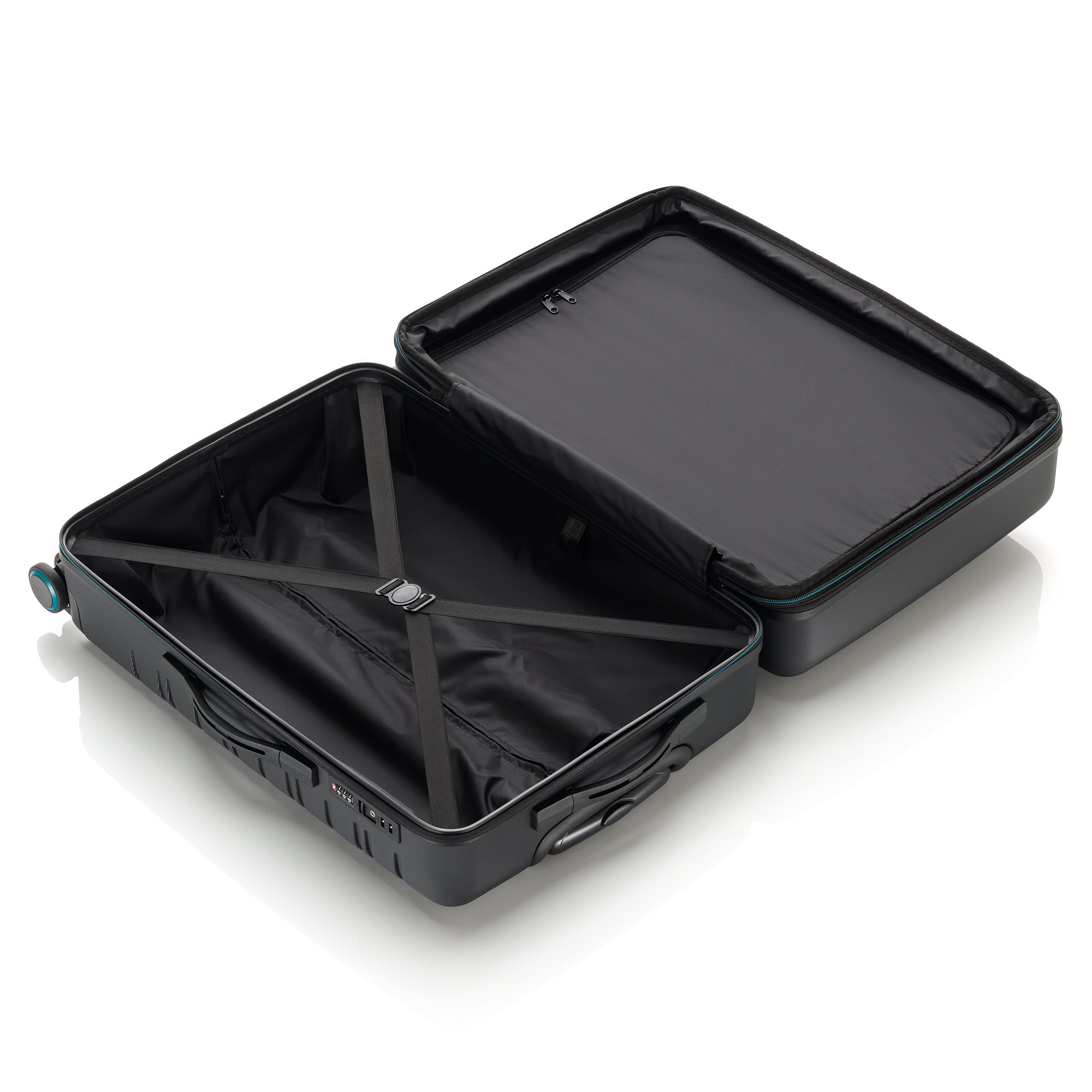 Tripp Horizon Black Medium Expandable Suitcase
