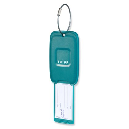 Tripp Teal Luggage Tag