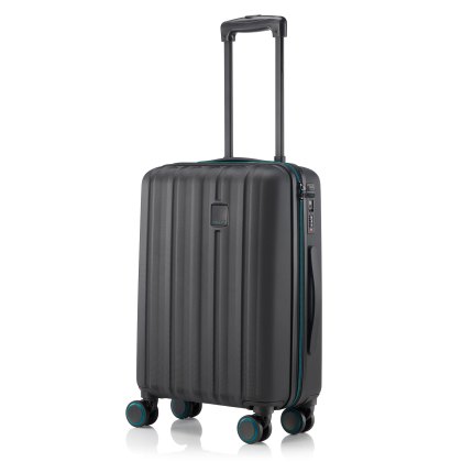 Tripp Retro Black Cabin Suitcase 55x37x21cm