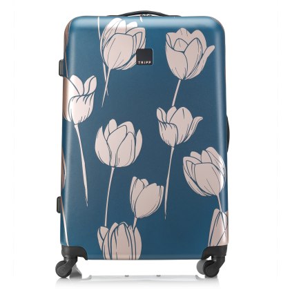 Tripp Tulip Print Large Suitcase Tripp Tulip Print Large Suitcase