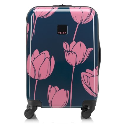 Tripp Tulip Print Suitcase 55x36x20cm