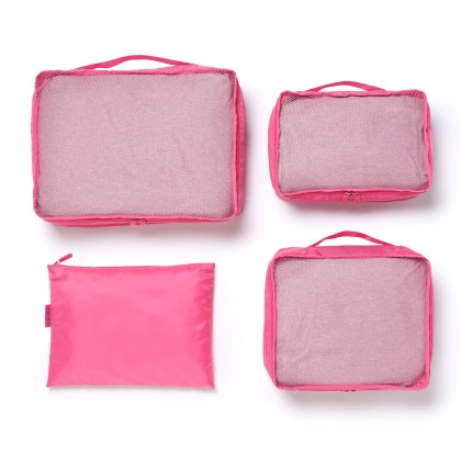 Tripp Flamingo Packing Cubes (Set Of 3)