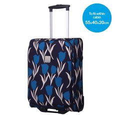 Tripp Express Tulip 2-Wheel Cabin Suitcase Navy/Teal Tripp Express Tulip 2-Wheel Cabin Suitcase Navy/Teal