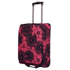 Tripp Rose/Navy 'Outline Pansy' 2 wheel cabin suitcase Tripp Rose/Navy 'Outline Pansy' 2 wheel cabin suitcase
