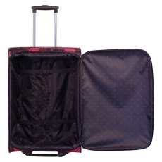 Tripp Rose/Navy 'Outline Pansy' 2 wheel cabin suitcase Tripp Rose/Navy 'Outline Pansy' 2 wheel cabin suitcase