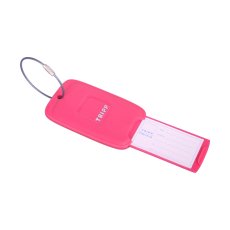 Tripp Raspberry 'Accessories' luggage tag Tripp Raspberry 'Accessories' luggage tag