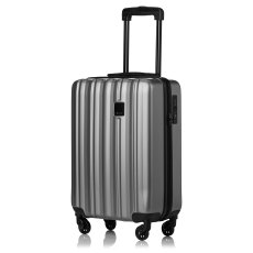 Tripp Pewter 'Retro' Cabin 4 Wheel Suitcase Tripp Pewter 'Retro' Cabin 4 Wheel Suitcase